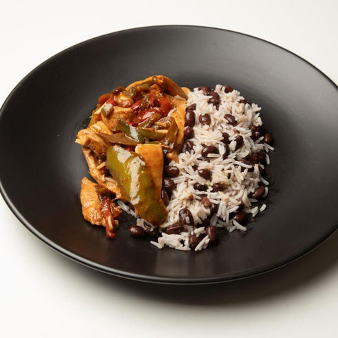Chipotle Chicken con riso basmati & fagioli neri