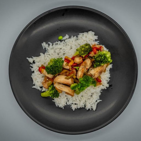 Chicken Tikka Masala con riso basmati & broccoli